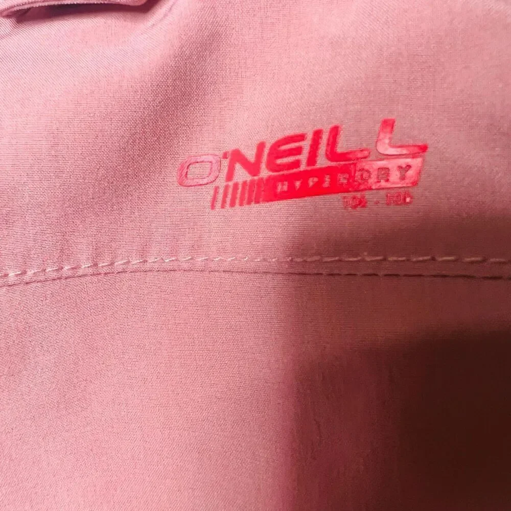 O'Neill Insulated Girls Ski Snowboard Pants Pink Sz 12 Slim Fit NEW condition